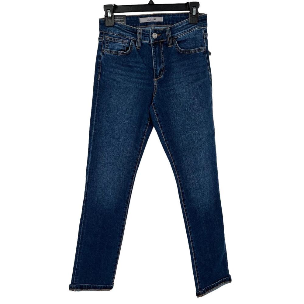 Joe's Jeans Lara mid rise straight denim blue size 24